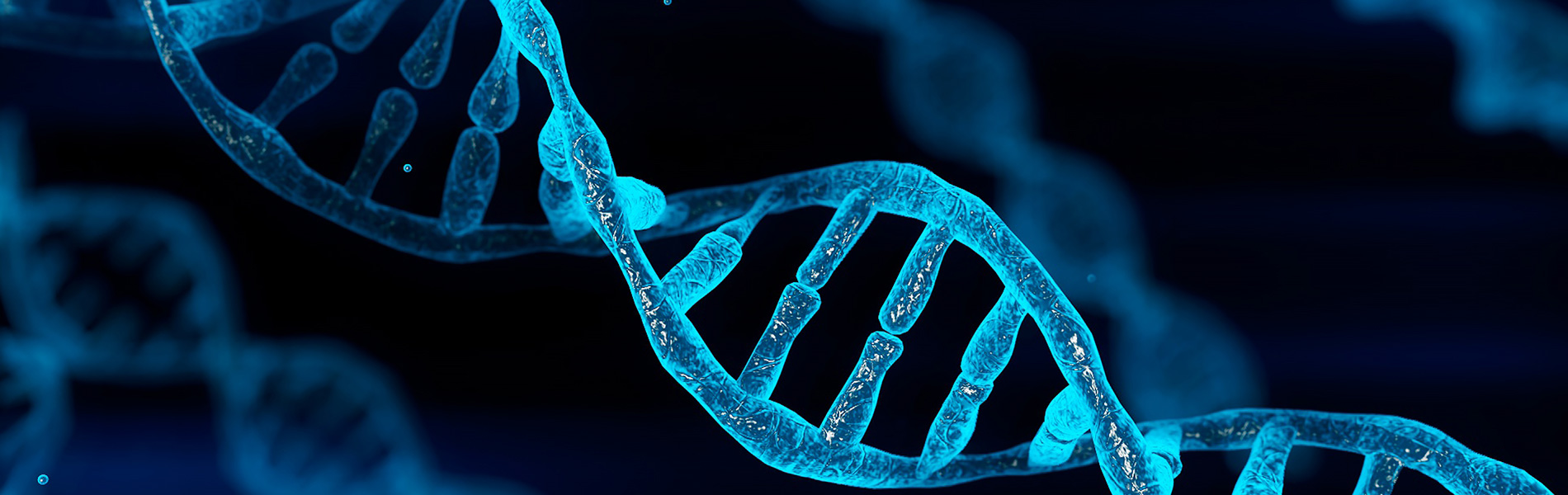Blue chromosome DNA background